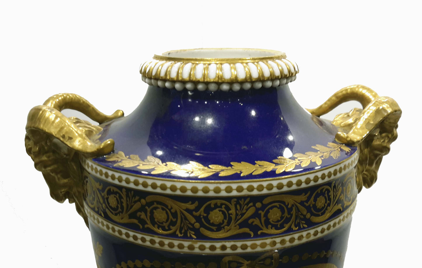 Minton Porcelain Vase Mid 19C.